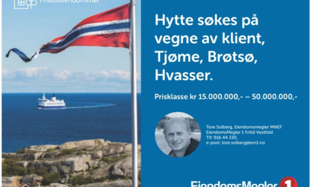 image: - Har lett etter hytte i mange år